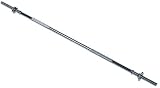 ScSPORTS 1,60 METER LANGHANTELSTANGE FUER HANTELSCHEIBEN MIT 30 MM BOHRUNG