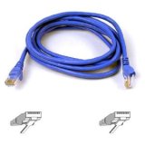 25FT FASTCAT5E Blue Sngls Ptch Cable RJ45M/RJ45M