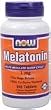 Melatonin 1mg With B3, B6 & Magnesium Time Release - 100 - Sustained Release Tablet Melatonin 1mg With B3, B6 & Magnesium Time Release - 100 - Sustained Release Tablet