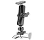 RAM Mount Steel U-Bolt Motorcycle Mount with Plate