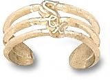 Chicago White Sox Solid 10K Gold ''SOX'' Toe Ring