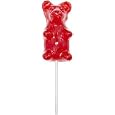 Giant Gummy Bear On A Stick Cherry