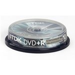 TDK 4.7GB DVD+R 16x Scratchproof 10pk