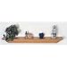 Crown Moulding Wood Shelf (Honey) (4H x 60W x 5D)