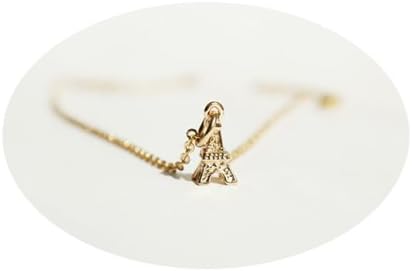 Eiffel Tower Necklace, Bridesmaid Gift,france Necklace, Golden Romantic Jewelry, Eiffel Necklace