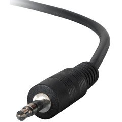 3.5mm Stereo Male To Male Cable 1 ft.