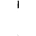 Tanis 06173 Cut Off Tip Bottle Cleaning Brush with Long Handle, Black Nylon Bristle, 1-1/4" Diameter x 4" Brush Length, 12" Overall Length (Pack of 12)