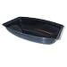 Black Ribbed Salad Bowl, 14" x 19" (11-0213)