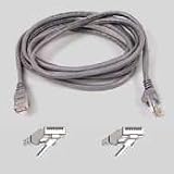 Belkin High Performance - Patch cable - RJ-45 (M) - RJ-45 (M) - 14 ft - UTP - ( CAT 6 ) - purple
