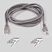 Belkin High Performance - Patch cable - RJ-45 (M) - RJ-45 (M) - 14 ft - UTP - ( CAT 6 ) - purple Image