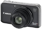 Canon PowerShot SX210 IS Digitalkamera (14 Megapixel, 14-fach opt. Zoom, 7.6 cm (3 Zoll) Display) schwarz