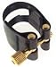 Rovner Light Baritone Saxophone Ligature and Cap L9 - Fits Most Rubber Bari Sax Mouthpieces