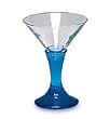 Recycled Martini Glass (Cobalt)