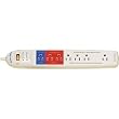 Smart Strip SCG4 Energy Saving Power Strip with Autoswitching Technology and Fax/Modem Surge Protection