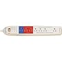 Smart Strip SCG4 Energy Saving Power Strip with Autoswitching Technology and Fax/Modem Surge Protection