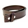 BELTMASTERS� MENS/WOMENS BROWN LEATHER BELT FOR BUCKLES 30" TO 44" MADE IN THE USA