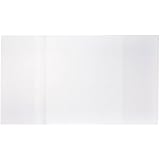 ClearBags BC93Q Crystal Clear Book Covers, 9 3/4" x 19 3/4" (Pack of 25)