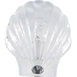 GE 56435 Clear Sea Shell Design Incandescent Night Light