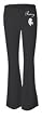 Bella - Ladies Cotton/Spandex Yoga Pants with Racy Logo Image