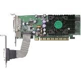 6200TURBO Cache- Low Profile Support -pci-express - Support Dvi I- Tv-VGA Output
