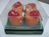 Yankee Candle Peach & Sweet Berries 4 Sampler Votive Candles