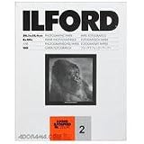 Ilford Ilfospeed RC Deluxe Resin Coated Black & White Enlarging Paper - 8x10" - 100 Sheets - 44M - Pearl Surface - Grade 2 - for commercial, press, industrial, advertising, and display work