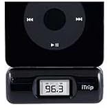 GRIFFIN ITRIP WITH LCD BLACK WITH DOCK CONNECTOR