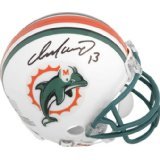 DAN MARINO SIGNED AUTOGRAPHED MINI HELMET MIAMI DOLPHINS COA + HOLOGRAM