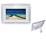 [Bundle] DP70B 7 Digital Photo Frame - white + 2 GB SD Memory Card