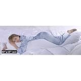 Gel Fiber Body Pillow, 10-inch-by-65-inch