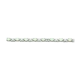Sterling Silver Opal and Diamond Bracelet by A Great Jewelry Co.