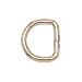 1-1/4 Inch Zinc Welded D Ring