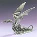Rawcliffe Pewter Highland Dragon and Consort Figurine
