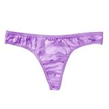 Lilac Camo Thong Underwear