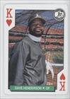 1991 U.S. Playing Cards All-Stars #13H - Dave Henderson