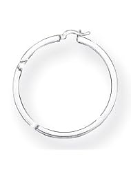 Sterling Silver Hoop 3.25mm Earrings QE828"