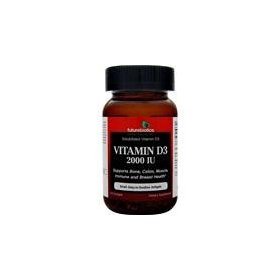 Futurebiotics Vitamin D3 2000 IU - 120 Softgels by Future Biotics