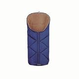 European Toddler 3-Zpper Footmuff - Medium Blue