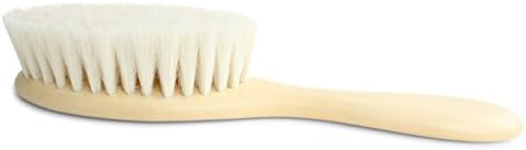 Lovely Baby Hair Brush ~ Designed By Parents!! ~ Soft Bristle Brush for Newborn, Infant ~ Eco Friendly ~ Each Purchase Supports Charity ~ Great Baby Shower Gift for Baby Girl, Baby Boy