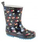 Boys Black Trucks Diggers Wellies Wellingtons Boots NEW   wellingtons. Wellies trucks Diggers boys Boots black 