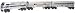 Whittle Shortline RR - Amtrak Three Car Superliner Train Set