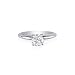 Inexpensive Engagement Rings: 1/3ct Diamond Engagement Ring in 14k White Gold, J/K color, I1 clarity