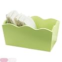 Baby countryside nappy box by vertbaudet white 30x17x15