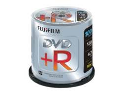 FUJI 100x DVD+R 4,7GB 120Min 16x Cake Box