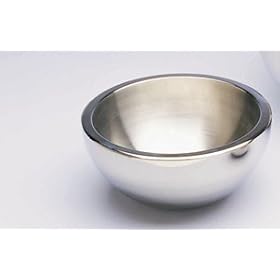 10 SALAD BOWL - 10 STAINLESS STEEL DOUBLE WALL SALAD BOWL by Jaf Gifts