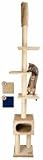 Kratzbaum Santander, deckenhoch, beige