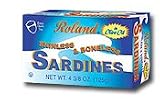 Sardines in Olive Oil, Skinless & Boneless (10)