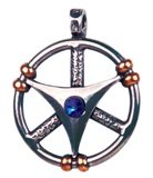 Celeste Wheel Pendant
