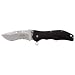 Meyerco Maxx-Q Assisted Opening Knife Serrated Blade Thick Front Tip Recurve Mid-Blade Section
