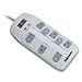 Fellowes Mfg. Co. Products - Surge Protector, 6' Cord, 8 Outlets, 1680 Joules, Light Blue - Sold as